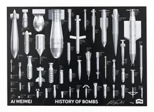 Ai Weiwei 'History Of Bombs' 2020 - Limited Edition Print /200 Signed & Numbered
