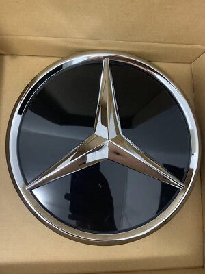 Für Mercedes Benz 2011-2018 W205 W212 W176 W218 Chrom 3D Stern Emblem grill Logo