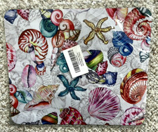 Mouse Pad Starfish Shells New in Package 9.5 x 8 Fast Shipping