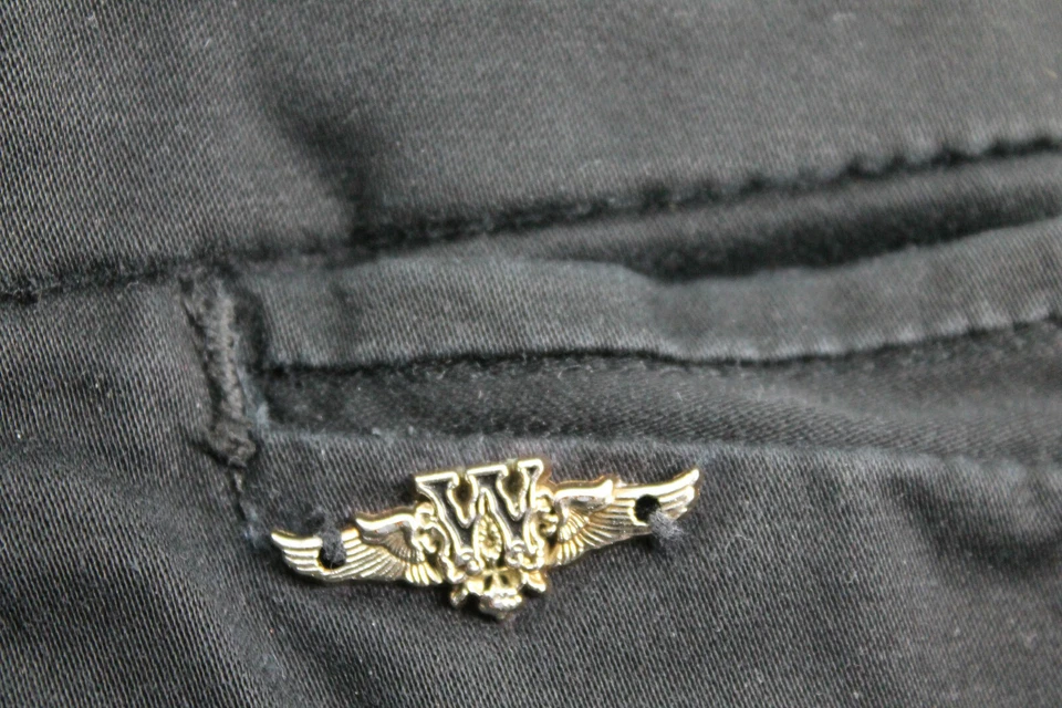 Pantalones rectos Urban District Alcott negros con cordón para hombre talla 31 Foto 4 de 4