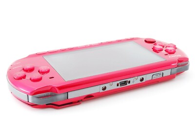 Sony PSP 3000 Radiant Red Console Handheld system w/ Box and