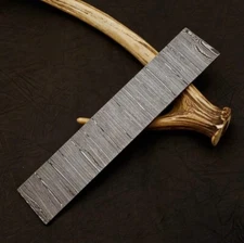 10" HAND FORGED Damascus Steel Billet/Bar For Knife Making "Twisted Pattern"