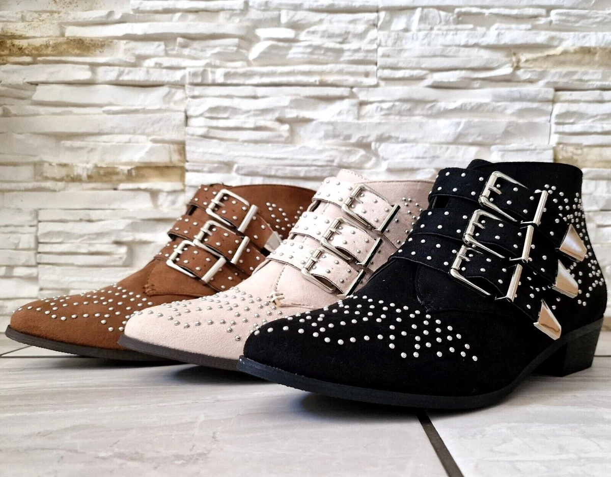 Studded womens boots deals