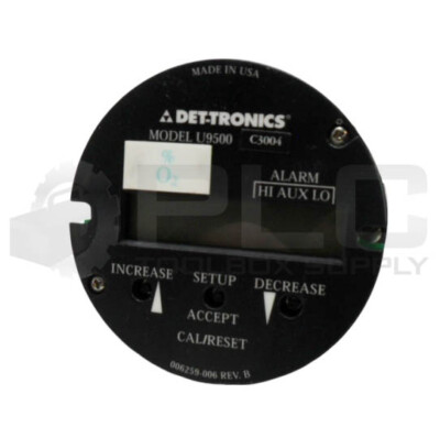 DET-TRONICS U9500C3004 GAS DETECTOR TRANSMITTER 006265-012 UC9500 | eBay