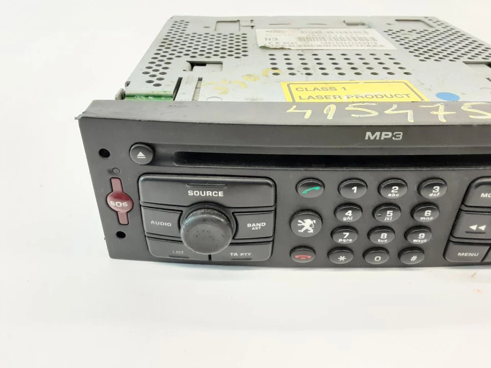 PEUGEOT 307 2005-2009 Radio Autoradio 96632917XT - Bild 2 von 4