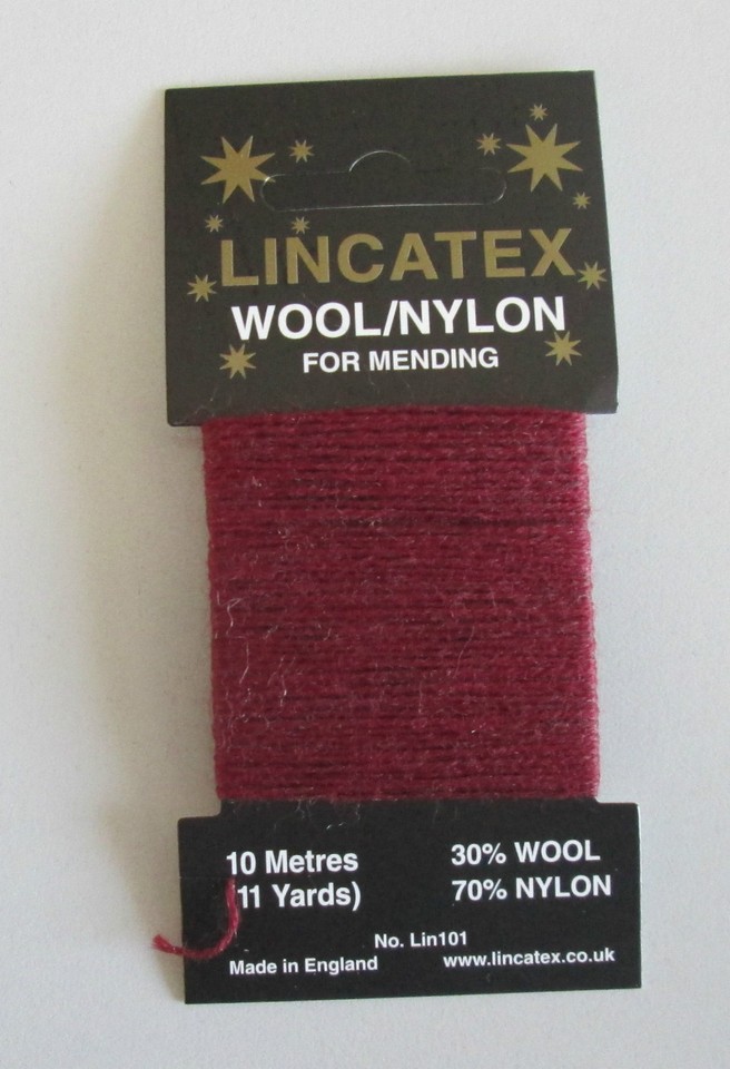WOOL NYLON DARNING WOOL MENDING WOOL THREAD 10 METRES (11 YARDS) | eBay UK