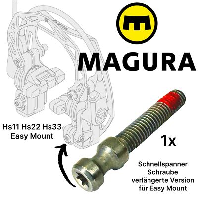 Magura M6 Schnellspanner Schraube Torx HS11 Hs22 Hs33 EASY MOUNT Felgenbremse