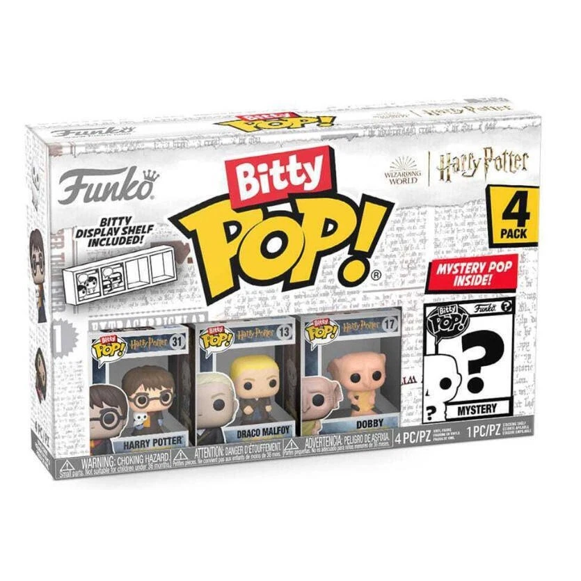 Gadget - Harry Potter Funko Pop Bitty Pop - Harry Potter (4 Pack) -F- Funko