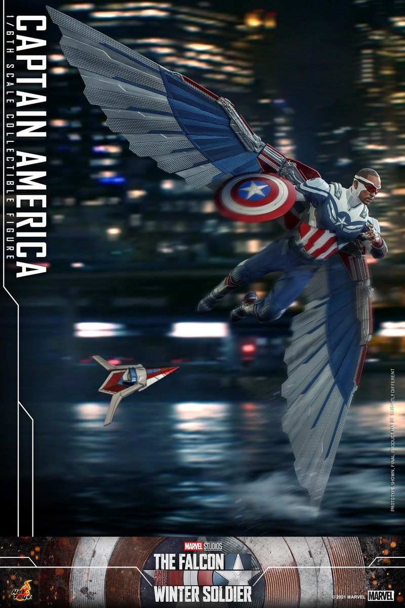 Hot Toys TMS040 The Falcon and the Winter Soldier 1/6th Hot Toys TMS040 The Falcon and the Winter Soldier 1/6th