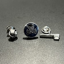 3 Pieces Lapel Pin Set Fancy Men Suit Brooches
