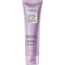 L’Oréal Paris Blow Dry Primer for 48 HR Frizz Control, Sulfate Free, EverPure