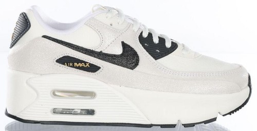 Nike Air Max 90 LV8 White Pink FD4328-110 Women's Size | eBay