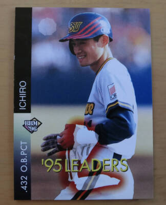 1996 BBM No.14 Ichiro Orix Blue Wave Sample Card Retro Trading Unikat