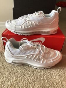 NIKE AIR MAX 98 TRIPLE WHITE 640744-106 