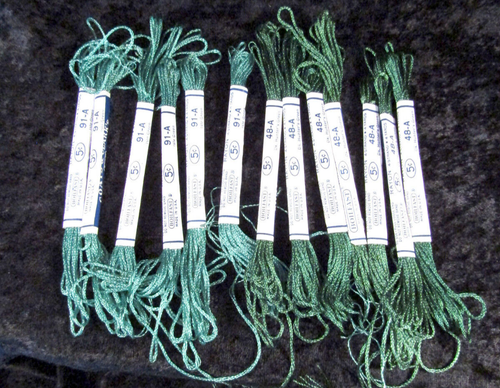 Vtg Coats & Clarks Strandsheen 76 Skeins Rayon Embroidery Floss 4 Strand/Yard - Picture 18 of 24