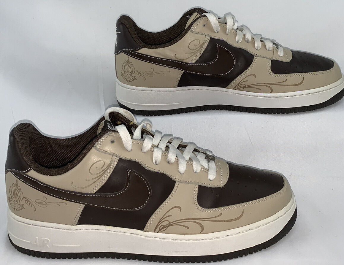 Nike Nike Air Force 1 Mr. Cartoon LA Brown Pride  Size 12 Available For  Immediate Sale At Sotheby's