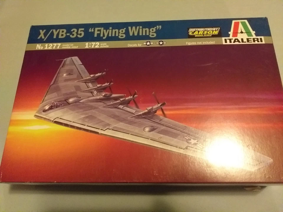 ITALIERI 1277 WW2 Flugzeug Modell X YB 35 Flying Wing 1/72 OVP alt Top