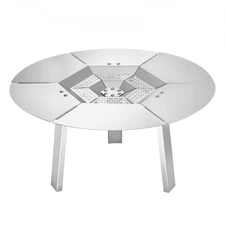 VEVOR Fire Pit Heat Deflector for Solo Stove Ranger,20 inch Round for Wood Burni