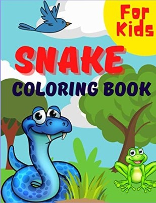 Snake Coloring Book For Kids: Beautiful Snake Designs F -  NEW San Khalidko 2021