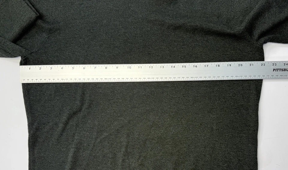 NEW Smartwool Sparwood Crew Sweater Pullover Grey Black Heather Wool Men’s Large - Image 4 of 4