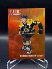 Charlie McAvoy 2025-26 Upper Deck Allure #CF-18 Color Flow Red-Orange