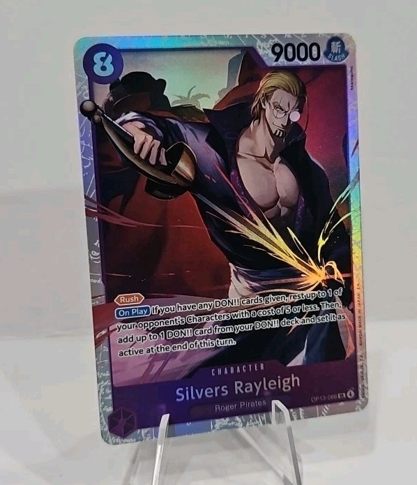 One Piece OP13 SR Lot All 8 Super Rare Cards - Fresh Case Pull