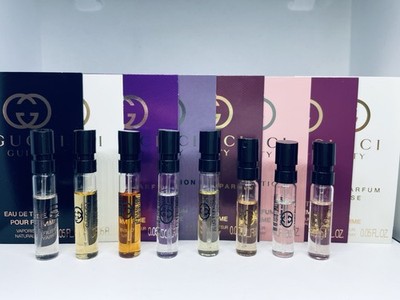 Gucci Guilty Perfume Collection For Women Sample Spray Vials 8pc