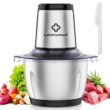 Procesador De Alimentos De 8 Tazas Acero Inoxidable Potente 500 W Nuevo