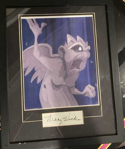 Disney’s Hunchback of Notre Dame Framed Art With Mary Wickes Autograph - Picture 2 of 7
