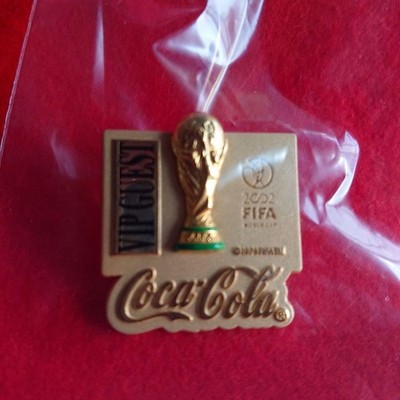 FIFA World Cup 2002 VIP Guest Pin Coca-Cola Collaboration FIFA FIFA FIFA FIFA