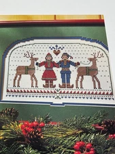 Laplanders Counted Cross Stitch Pattern Magazine Pages