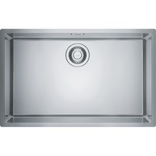 FRANKE 122.0525.280 Lavello SOTTOTOP MARIS MRX 110-70 INOX SATINATO, Vasca quadr