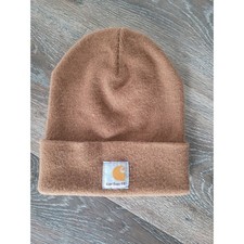 Carhartt Child Youth Brownn Beanie Acrylic Watch Hat One Size Fits Most 2