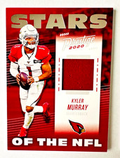 2020 Panini Prestige Kyler Murray Jersey Card Stars of the NFL Cardinals Star!