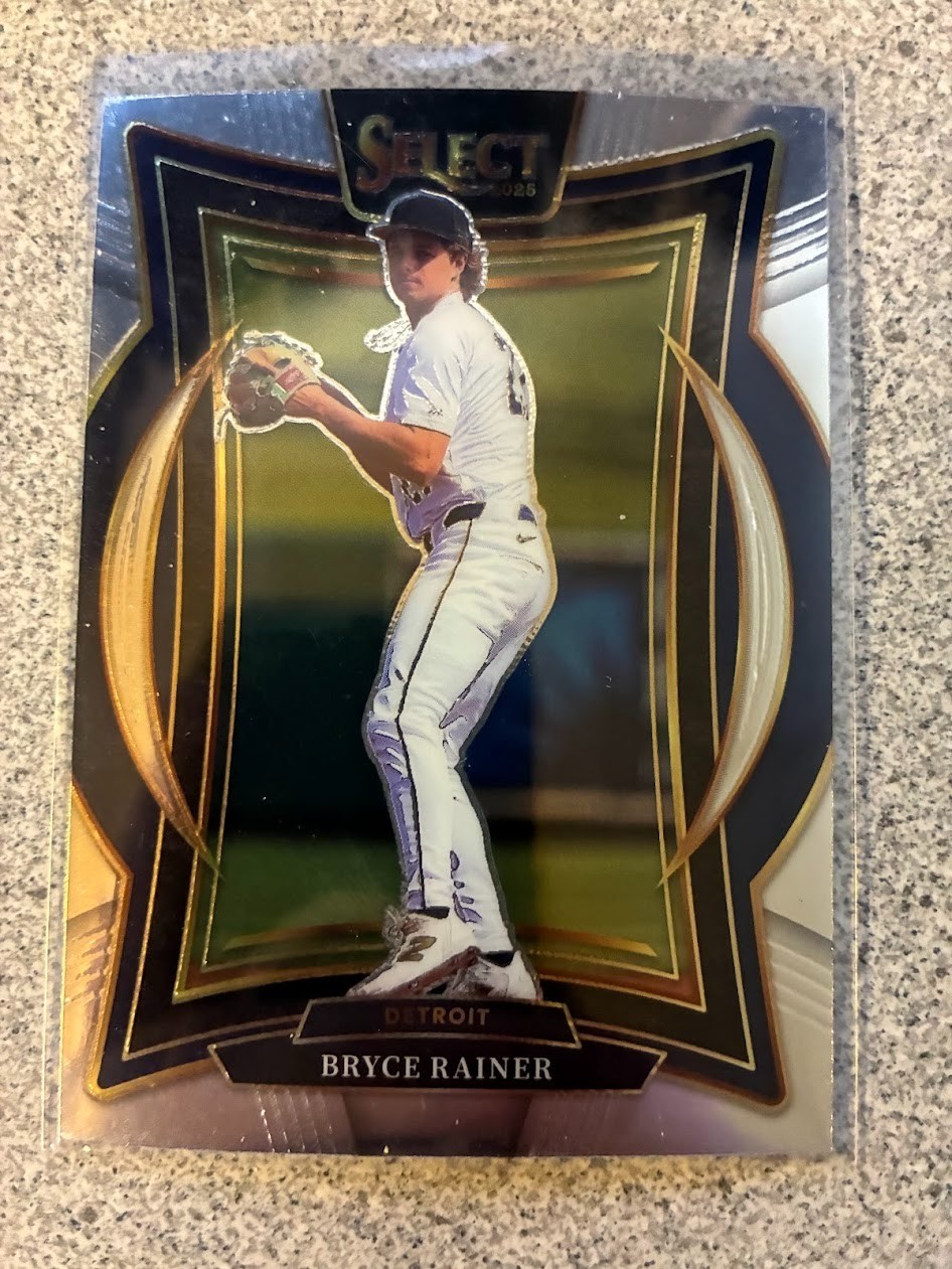 2025 Panini Select - Concourse Bryce Rainer #52 (RC)