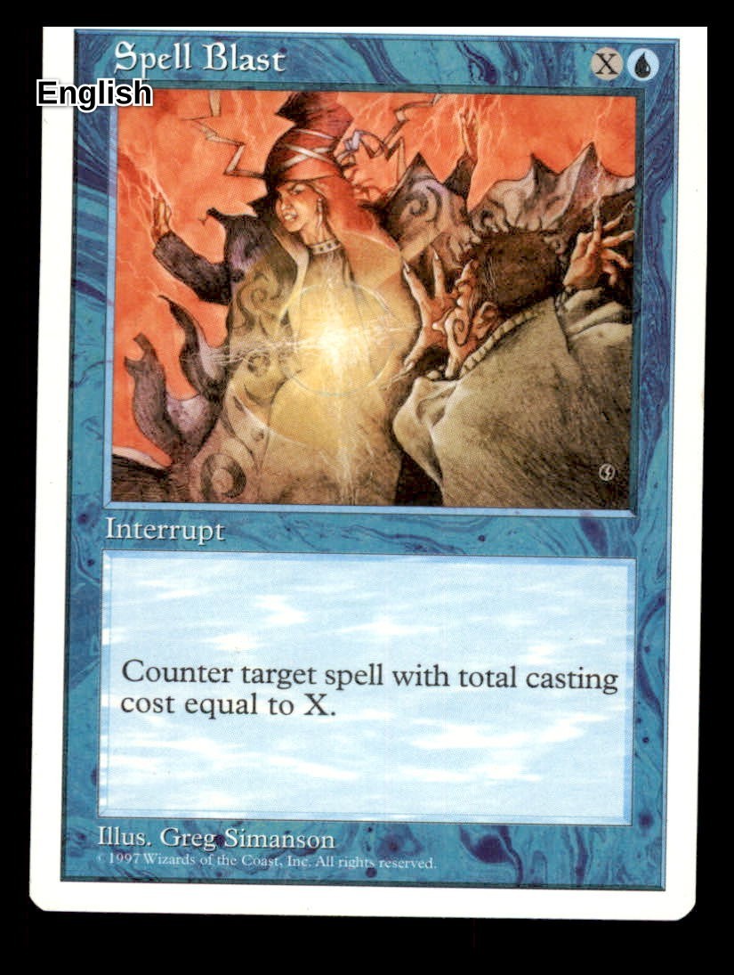Spell Blast - Common [126] - Fifth Edition