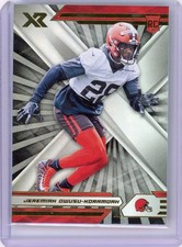 2021 Panini XR - Rookies Jeremiah Owusu-Koramoah #139 (RC) Browns Rookie Card