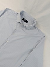 Mizzen Main Leeward Trim Fit Men's XL Executive Plaid Performance Stretch Shirt