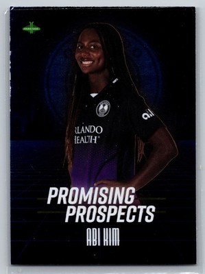 Abi Kim 2021 Parkside NWSL Premier Edition #17 Orlando Foil Promising Prospects