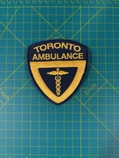 Toronto Ambulance PATCH, ONTARIO…PARAMEDIC, EMS, AMBULANCE