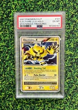 2007 POKEMON DIAMOND & PEARL MYSTERIOUS TREASURES ELECTIVIRE LV.X-HOLO PSA 6 on eBay