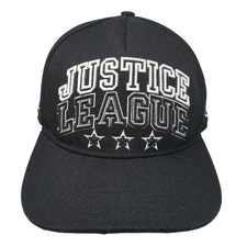 Justice League Gotham City Athletics Boys Snapback 5 Panel Cap Black OS
