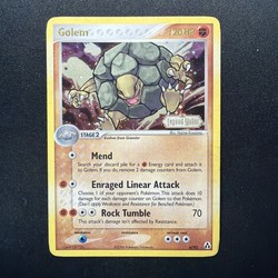 Pokémon Golem 6/92 Reverse Holo EX Legend Maker