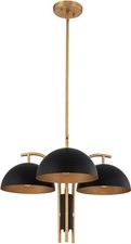 Marcel Mid-Century Modern 3-Light Chandelier