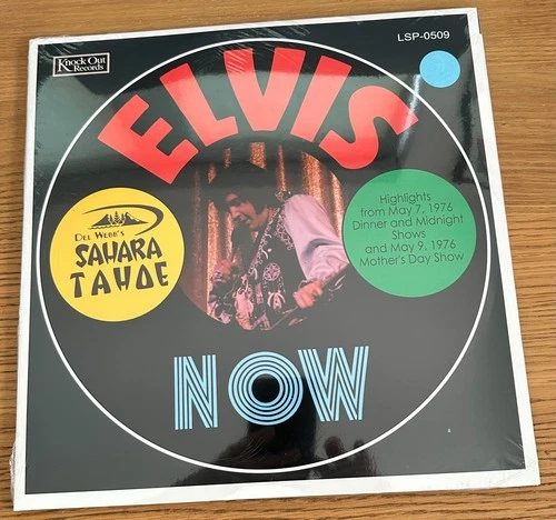 Elvis Presley 2 LP - Del Webb's Sahara Tahoe - Blue vinyl 174/200 - sealed!