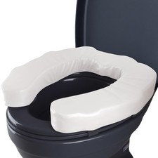 Toilet Seat Riser for Elderly, 2 Inches Elevated Toilet Seat Cushion for Seni...