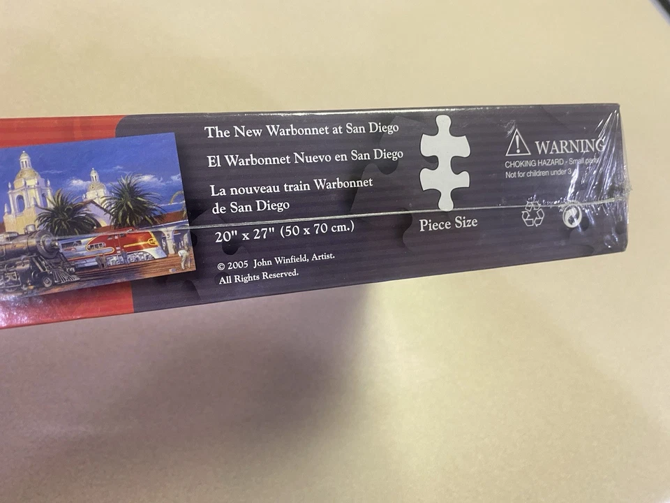 Rompecabezas Serendipity The New Warbonnet en San Diego 1000 piezas manchas selladas Foto 4 de 4