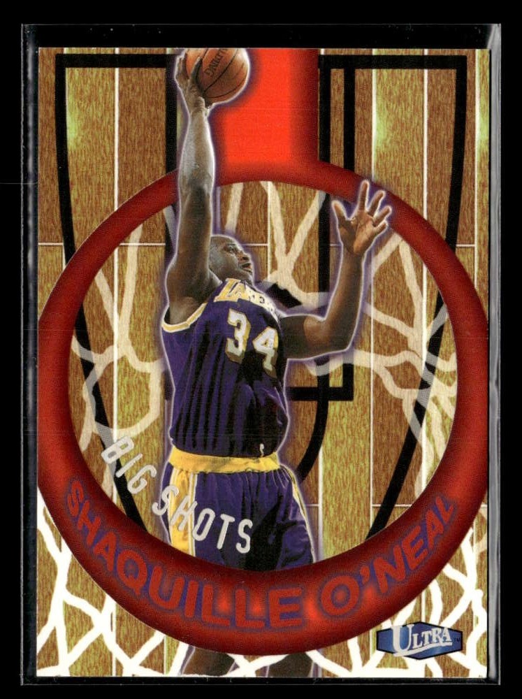 1997-98 Ultra Shaquille O'Neal Big Shots #3 BS Los Angeles Lakers U5972