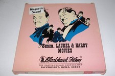 Blackhawk Laurel Hardy Lot of 4 Movies 4 X 400 ft Super 8 B W / SOUND