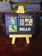 2025 Panini Donruss Optic Josh Allen Passing Grade Purple Stars /25